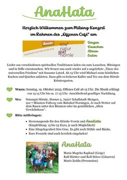 AnaHata Oktober 25